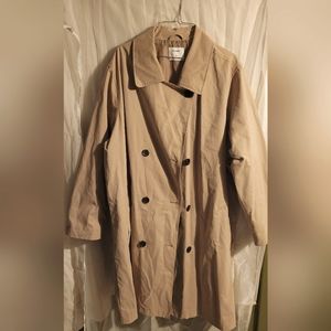 Plus size trench coat *used*